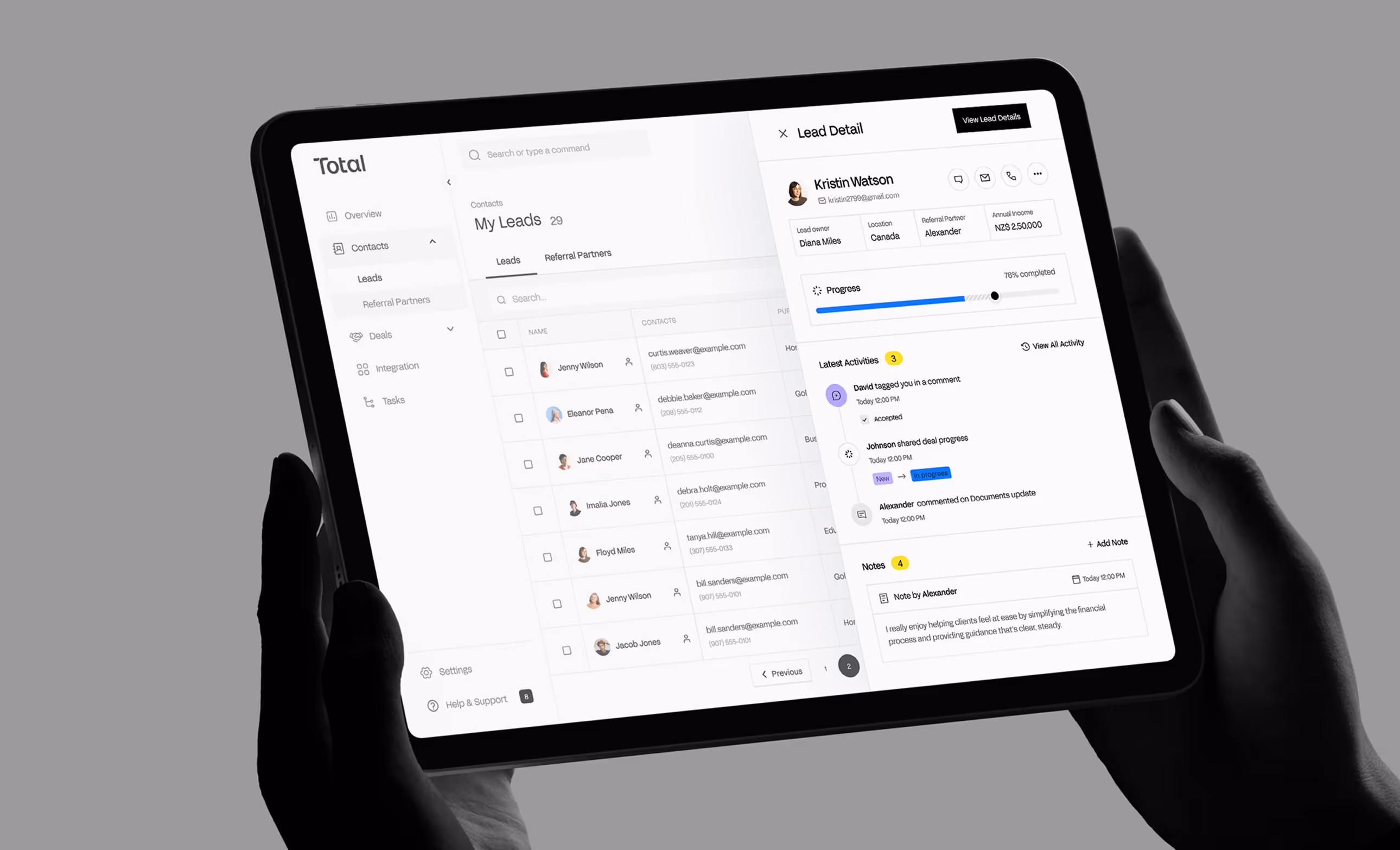 Mortgage Broker Portal Design with Data-Driven User Experience
