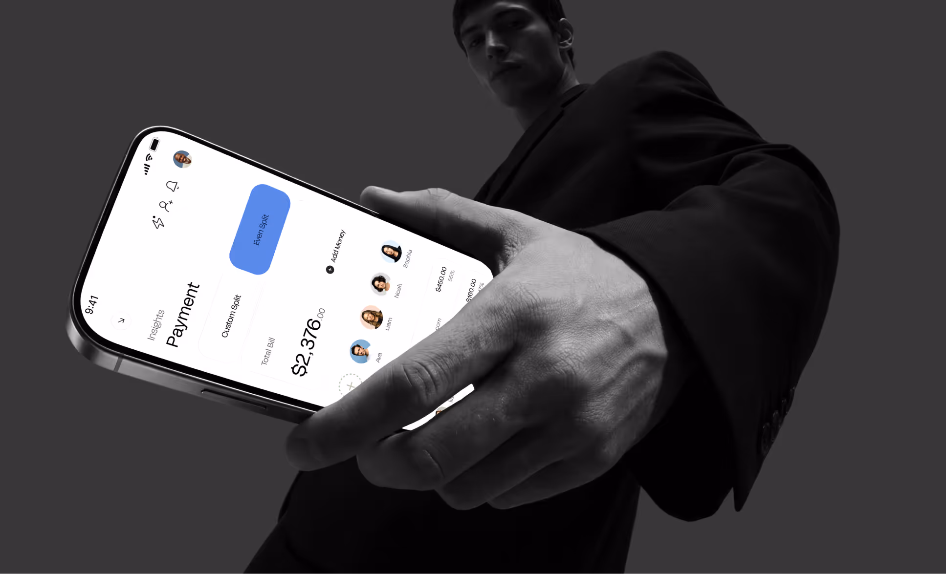 Personal Finance Mobile App Design with AI-Powered Payment Management