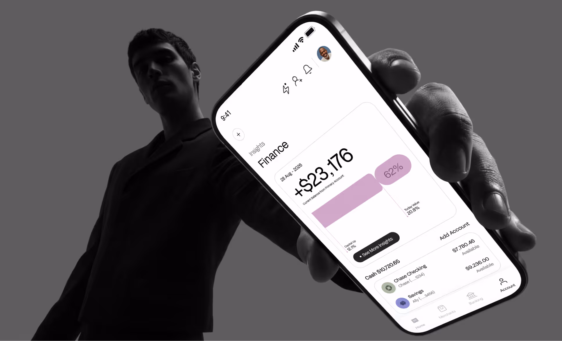 Modern Fintech Mobile App Design for Digital Payments and Financial Planning